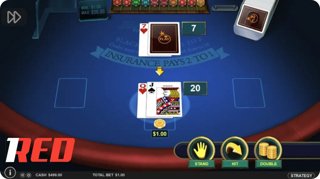 Multi-hand Blackjack